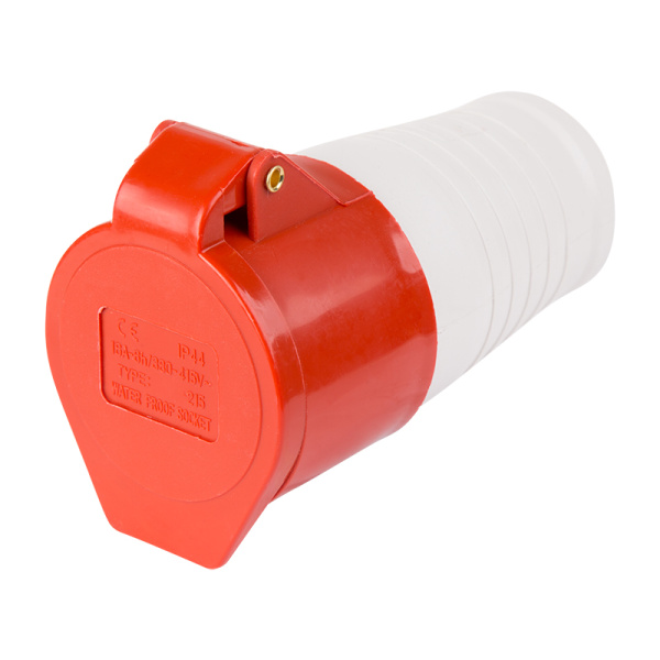 Розетка 215 переносная 3Р+РЕ+N  16А  380В  IP44 SQ0603-0012 купить за 516 руб. в Новосибирске