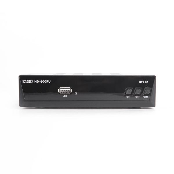 Ресивер эфирный (приставка ТВ) DVB-T2 HD HD-600RU металл, дисплей, чипсет Ali3821P, Эфир купить за 0 руб. в Новосибирске