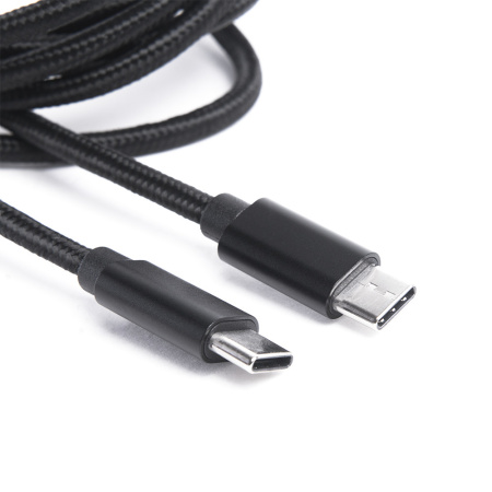 Шнур USB Type-C 3.1 - USB Type-C 3.1, 1 м (шт/шт), черный, Атом, (БЫСТРАЯ ЗАРЯДКА), 31027 купить за 0 руб. в Новосибирске
