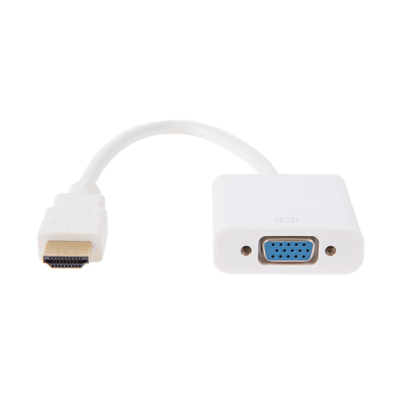 Переходник штекер HDMI - гнездо VGA, провод + шнур стерео 3,5 мм  REXANT купить за 793 руб. в Новосибирске