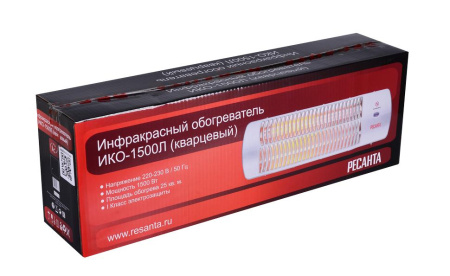 Инфракрасный обогреватель ИКО-1500Л (кварцевый) Ресанта купить за 2&nbsp;738 руб. в Новосибирске