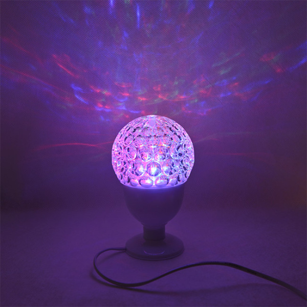 Светодиодная система B52 "BUBBLE", 220В, на подставке, 3цв. свечения, бел.корпус купить за 748 руб. в Новосибирске