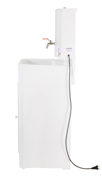 Умывальник дачный ЛЮКС, с подогревом, пластиковая мойка, цвет белый, шт, 74/4/4 купить за 5&nbsp;090 руб. в Новосибирске