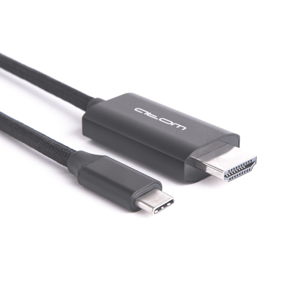 Шнур USB Type-C 3.1 - HDMI, 1,8 м (шт/шт), 4К, 30Гц, черный, Атом, 31003 купить за 0 руб. в Новосибирске