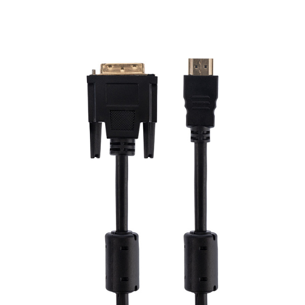 Шнур HDMI - DVI-D gold 1.5М с фильтрами REXANT купить за 635 руб. в Новосибирске