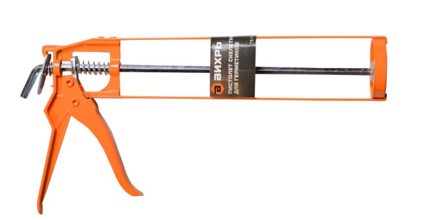 Пистолет для герметика скелетный 73/3/6/1 "ВИХРЬ" купить за 315 руб. в Новосибирске