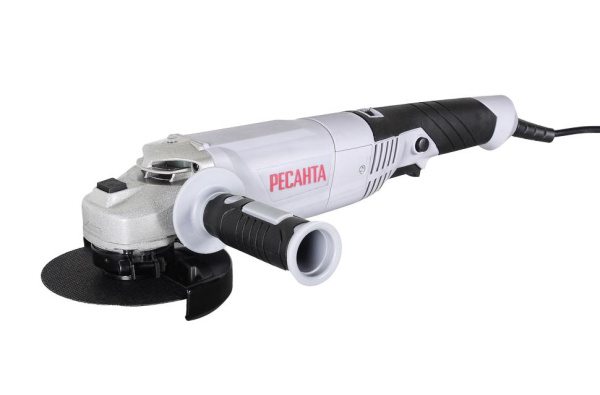 УШМ (болгарка) УШМ-150/1400Э Ресанта, 75/12/7, (плавная регулировка скорости) купить за 6&nbsp;851 руб. в Новосибирске