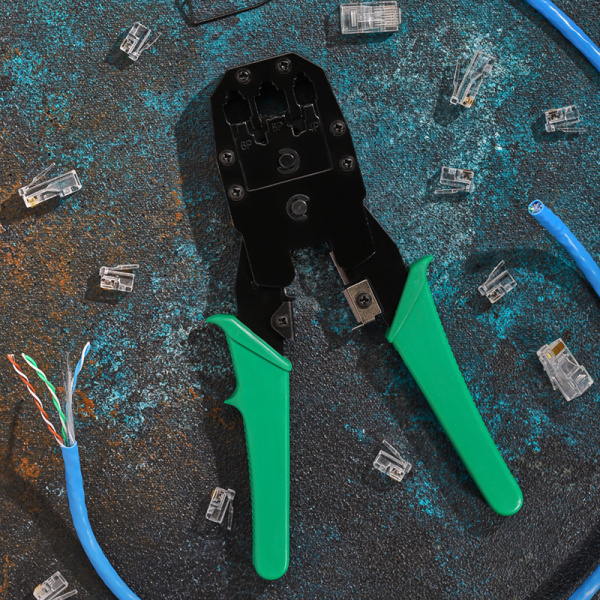 Кримпер для обжима 8P-8C / 6P-6C / 4P-4C,  (HT-200)  (HT-315)  PROCONNECT купить за 1 043 руб. в Новосибирске