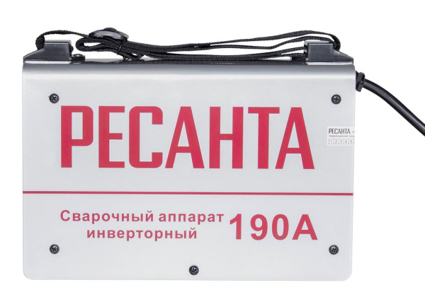 Сварочный инвертор РЕСАНТА САИ 190, 65/2 купить за 6&nbsp;990 руб. в Новосибирске