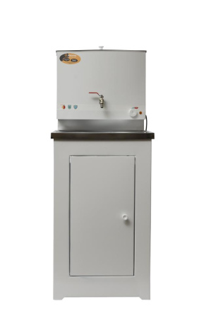 Умывальник дачный, с подогревом, нержавеющая мойка, цвет белый 74/4/1 купить за 6 590 руб. в Новосибирске