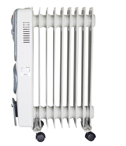 Масляный радиатор ОМ-9АВ (2,4 кВт) Ресанта, 67/3/22, с вентилятором купить за 4&nbsp;767 руб. в Новосибирске