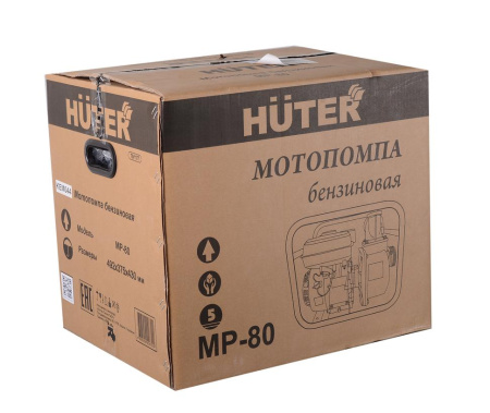 Мотопомпа MP-80 Huter, шт, 70/11/7 купить за 18&nbsp;989 руб. в Новосибирске