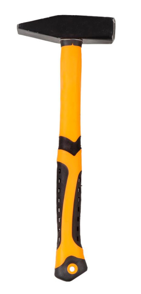 Молоток "ВИХРЬ" 600гр. Квадратный боёк, фиберглассовая двухкомпонентная ручка 73/6/8/6 купить за 648 руб. в Новосибирске