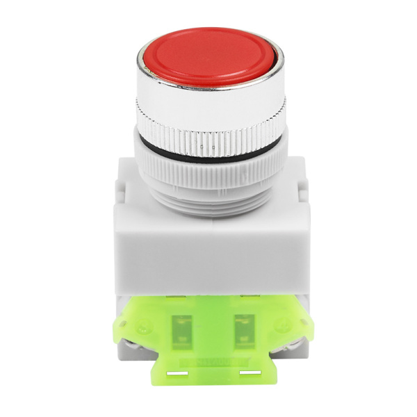 Выключатель-кнопка 10А ON-(ON) Б/Фикс Ø22 красная Стоп REXANT купить за 176 руб. в Новосибирске