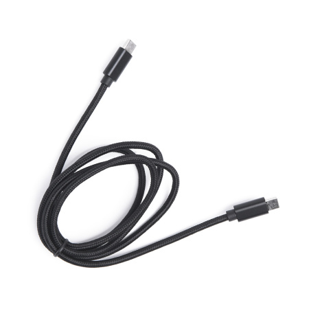 Шнур USB Type-C 3.1 - USB Type-C 3.1, 1 м (шт/шт), черный, Атом, (БЫСТРАЯ ЗАРЯДКА), 31027 купить за 364 руб. в Новосибирске
