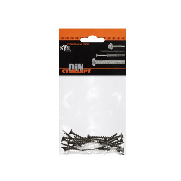 Саморез ШСГД 3,8х32 (30шт) пакетик, тов-091728 купить за 59 руб. в Новосибирске