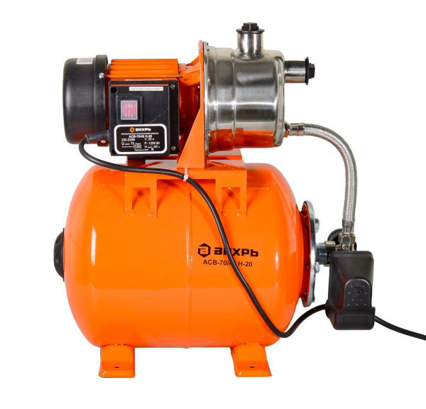 Насосная станция АСВ-70/40 Н-20 Вихрь, 68/1/17 купить за 9 513 руб. в Новосибирске