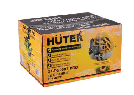 Бензиновый триммер GGT-2900T PRO (с антивибрационной системой) Huter, 70/2/30 купить за 14&nbsp;544 руб. в Новосибирске