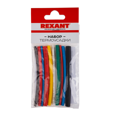 Набор термоусадочных трубок №1 (АВТО)  REXANT купить за 76 руб. в Новосибирске