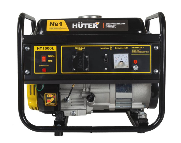 Генератор бензиновый Huter HT1000L ( генератор 1 кВт ) 64/1/2 купить за 15&nbsp;890 руб. в Новосибирске