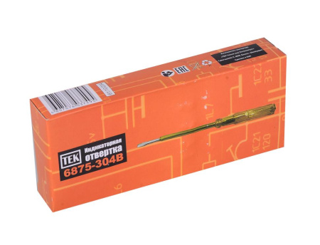 Отвертка-индикатор РЕСАНТА (220 мм) 6875-304 В, 61/10/204 купить за 47 руб. в Новосибирске