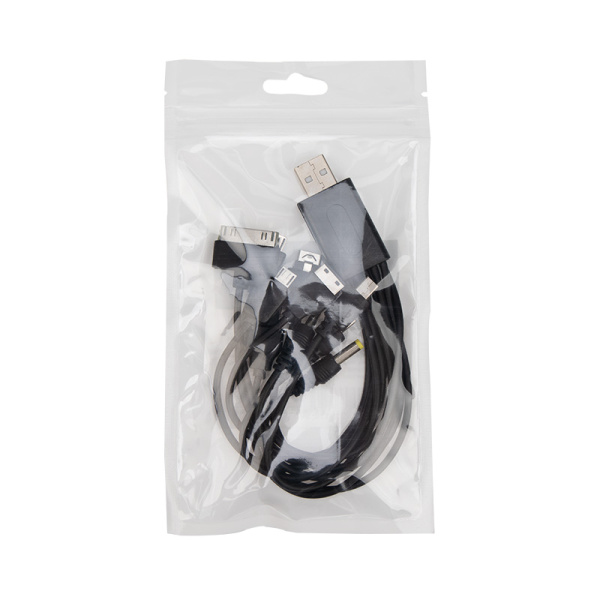 USB кабель 10в1 microUSB/miniUSB/30 pin/LG Chocolate/Samsung/SonyEricsson/DC 3.5/4.0/Nokia купить за 347 руб. в Новосибирске