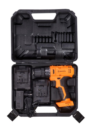 Дрель-шуруповерт аккумуляторная ДА-14Л-2KА (ДА-14Л-2K) (1,5 А/ч) Вихрь, 72/14/20 купить за 2&nbsp;976 руб. в Новосибирске