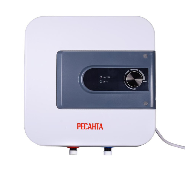 Водонагреватель накопительный  ВН-15Н Ресанта, 1500Вт, (над раковиной), 31 мин, 5 лет, 74/5/8 купить за 9 090 руб. в Новосибирске