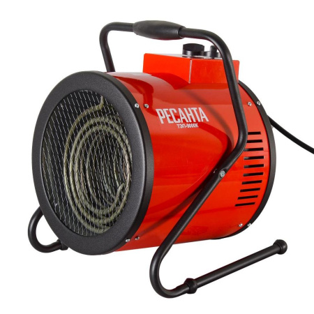 Тепловая электрическая пушка ТЭП-9000К Ресанта, 67/1/6 купить за 10&nbsp;790 руб. в Новосибирске