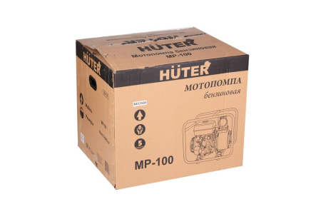 Мотопомпа MP-100 Huter, шт, 70/11/5 купить за 41&nbsp;100 руб. в Новосибирске