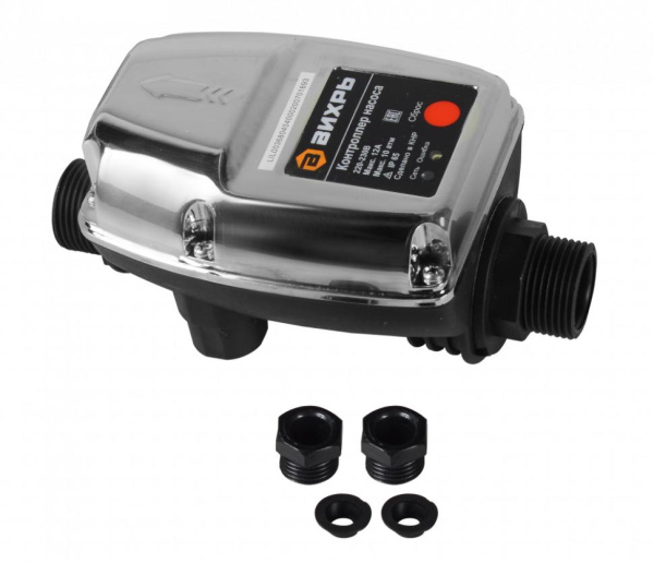 Контроллер насоса (датчик сухого хода) Вихрь, 68/4/4 купить за 2 790 руб. в Новосибирске