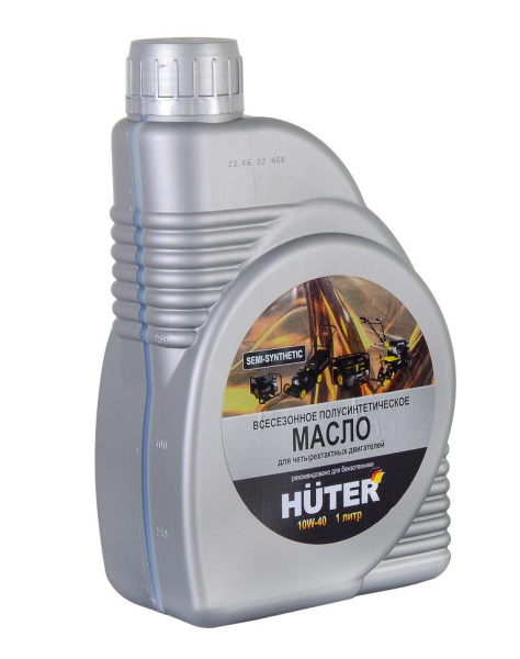 Масло моторное 10W-40 полусинтетическое для четырёхтактн. двигат., для техники, 1л. "HUTER", 73/8/1/1 купить за 684 руб. в Новосибирске