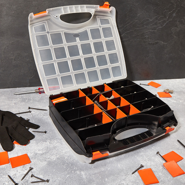 Ящик пластиковый универсальный (двойной) Proconnect 325х280х85мм купить за 1 404 руб. в Новосибирске