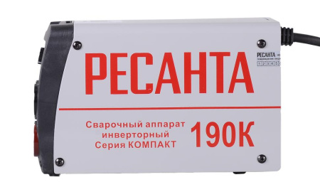 Сварочный инвертор РЕСАНТА САИ 190К, компакт, 65/36 купить за 5 337 руб. в Новосибирске