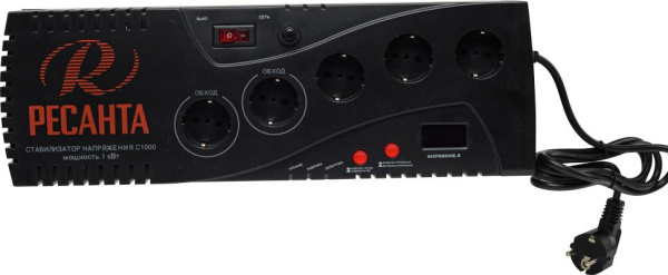 Стабилизатор РЕСАНТА С1000, 63/6/32 купить за 4&nbsp;490 руб. в Новосибирске