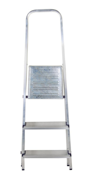 Стремянка алюминиевая СА 1х3 Вихрь, 73/5/1/1, БИБЕР 98003, тов-071387 купить за 2&nbsp;998 руб. в Новосибирске