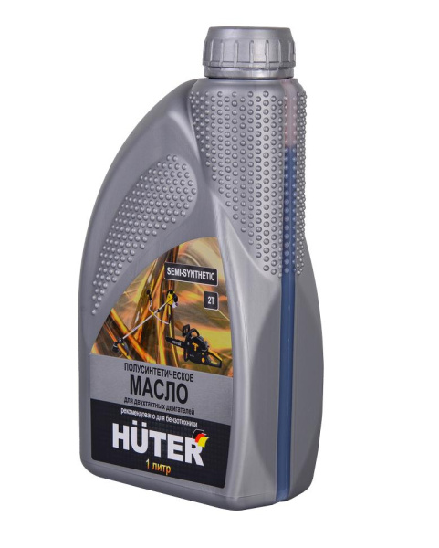Масло 2Т для двухтактных двигателей, для техники, 1л  "HUTER", 73/8/3/2 купить за 505 руб. в Новосибирске