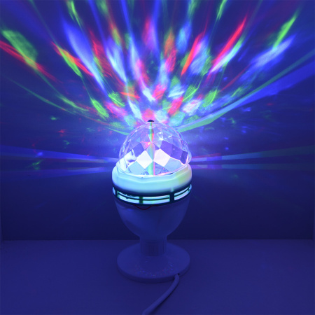 Светодиодная система B52 "YB-27-1", 220В, на подставке, 3 цв.свечения, бело-зел.корпус купить за 531 руб. в Новосибирске