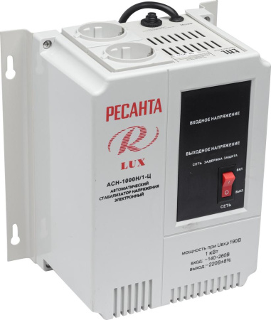 Стабилизатор LUX РЕСАНТА АСН-1000Н/1-Ц, 63/6/14 купить за 4&nbsp;590 руб. в Новосибирске