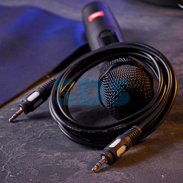 Шнур 3.5 Stereo Plug - 3.5 Stereo Plug  3М (GOLD)  AUX REXANT купить за 0 руб. в Новосибирске