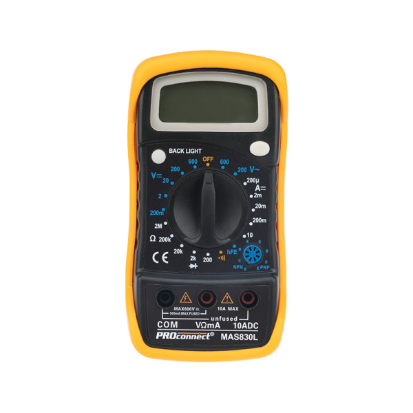 Универсальный мультиметр MAS830L(DT850L) Proconnect купить за 1 027 руб. в Новосибирске