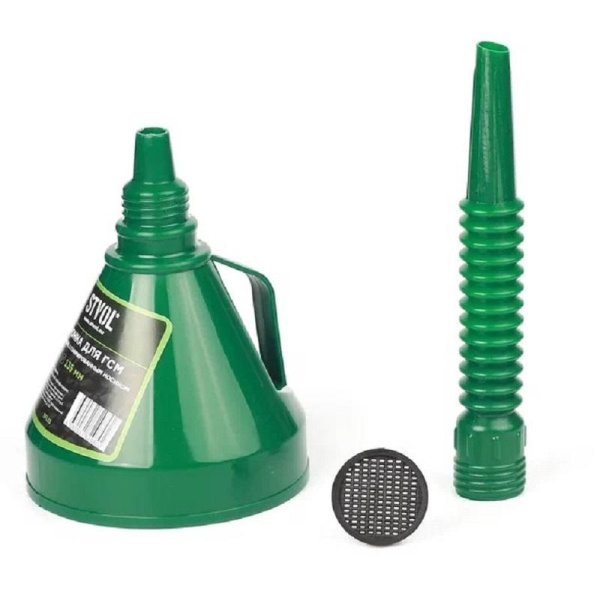 Воронка для ГСМ STVOL пластиковая, с гофрированным носиком, d=135мм (SFL01), 1622294 купить за 0 руб. в Новосибирске