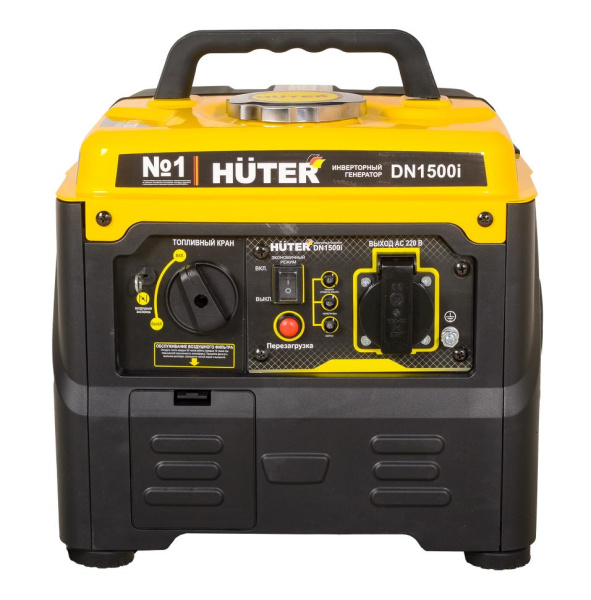 Инверторный генератор Huter DN1500i, 12,6 кг, чистый синус ( генератор 1,2 кВт ) 64/10/4 купить за 25&nbsp;433 руб. в Новосибирске