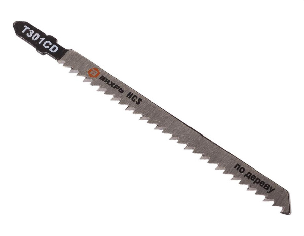 Пилки для лобзика Т301CD по дереву,быстрый рез 116х90мм (2 шт) 73/10/5/9 "ВИХРЬ" купить за 185 руб. в Новосибирске