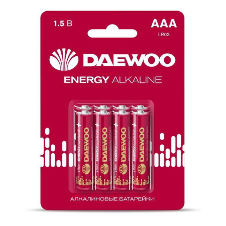 Батарейка LRO3  Daewoo Energy BL-4 купить за 43 руб. в Новосибирске