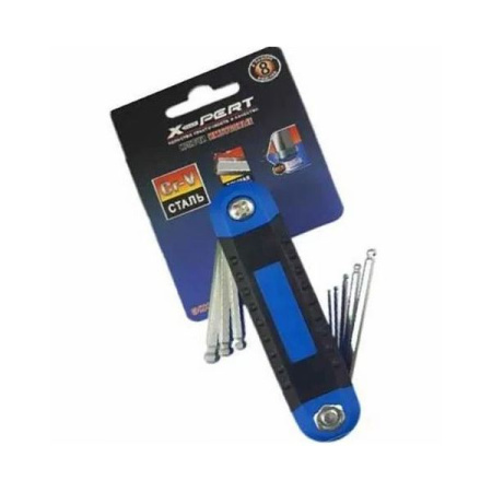 Набор ключей шестикранников складной 8шт X-PERT KZ купить за 0 руб. в Новосибирске