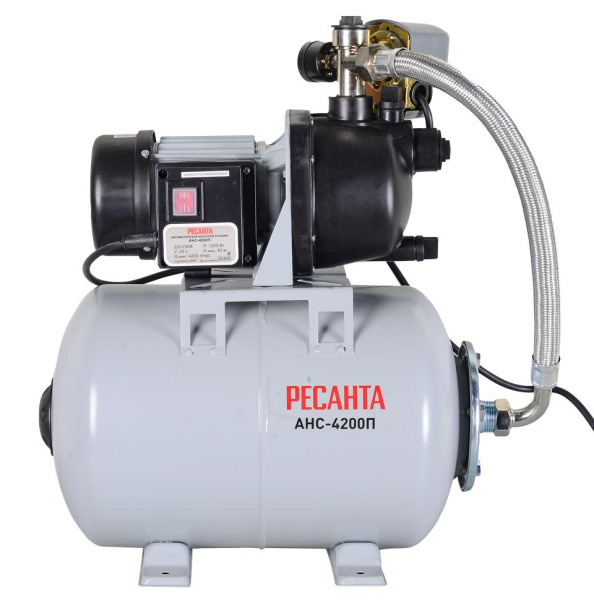 Насосная станция АНС-4200П Ресанта, 77/1/4 купить за 13 890 руб. в Новосибирске