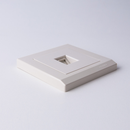 Рамка Stark на 1 пост (слоновая кость) / WL04-Frame-01-ivory / W0011803 купить за 98 руб. в Новосибирске