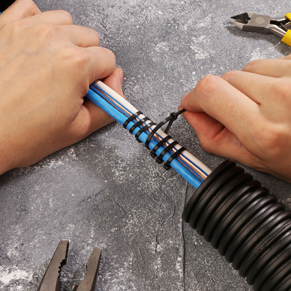 Хомут nylon  2.5 х 100 мм 100 шт черный  REXANT купить за 71 руб. в Новосибирске