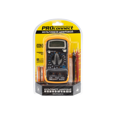 Универсальный мультиметр MAS830L(DT850L) Proconnect купить за 0 руб. в Новосибирске